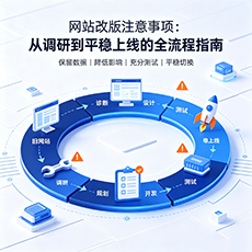 沙雅建站-网站改版注意事项：从调研到平稳上线的全流程指南