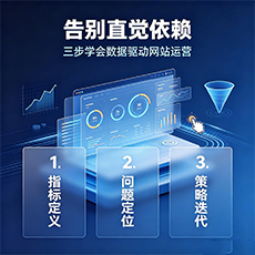 阿克苏地区建站-告别直觉依赖：三步学会数据驱动网站运营