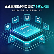 沙雅建站-企业建站前必问的7个核心问题 - 网站建设规划指南