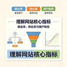 阿克苏地区建站-理解网站核心指标：跳出率、转化率与用户粘性
