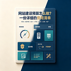温宿建站-网站建设预算怎么做？一份详细的费用清单